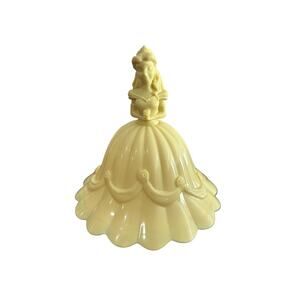 Rare Vintage Beauty and the Beast Belle Handbell 5”